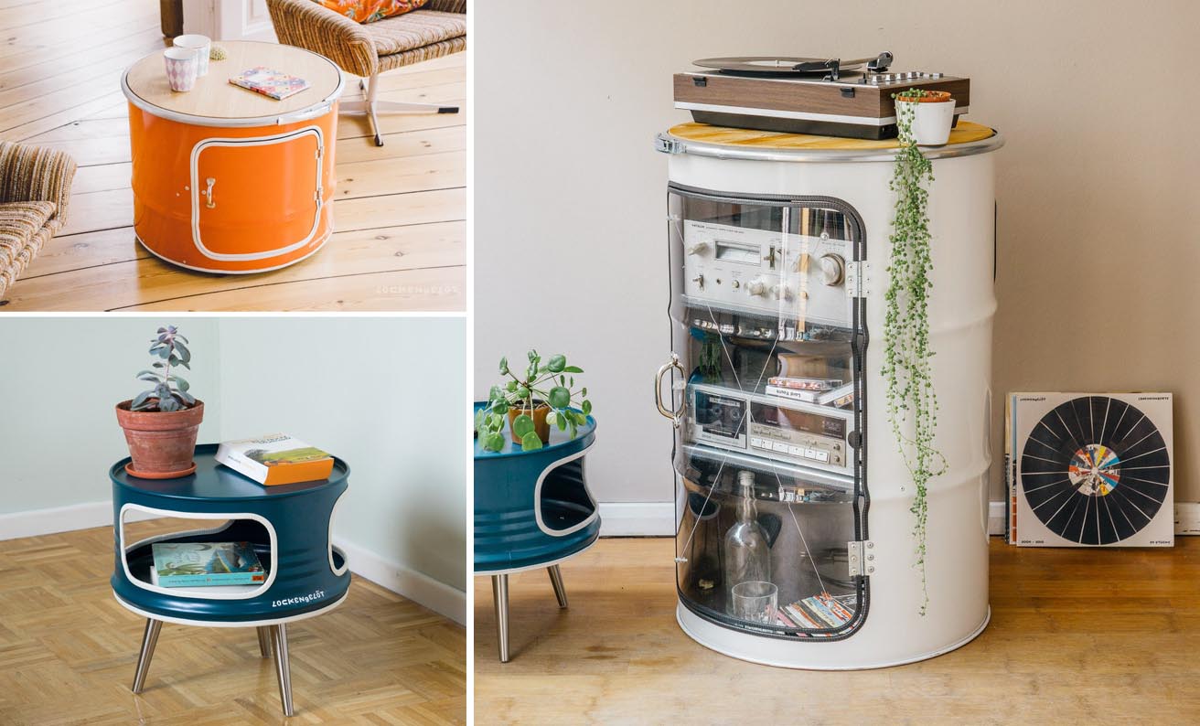 These Designers Transformed Oil Barrels Into Furniture